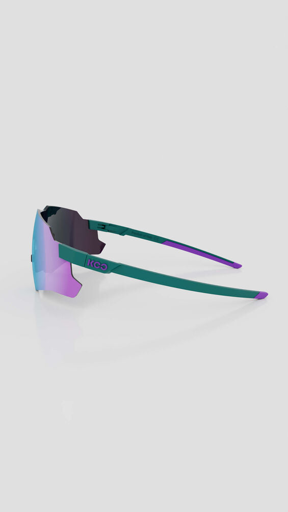 KOO NEBULA Sunglasses Teal Matt (Dark Turquoise MR Lenses