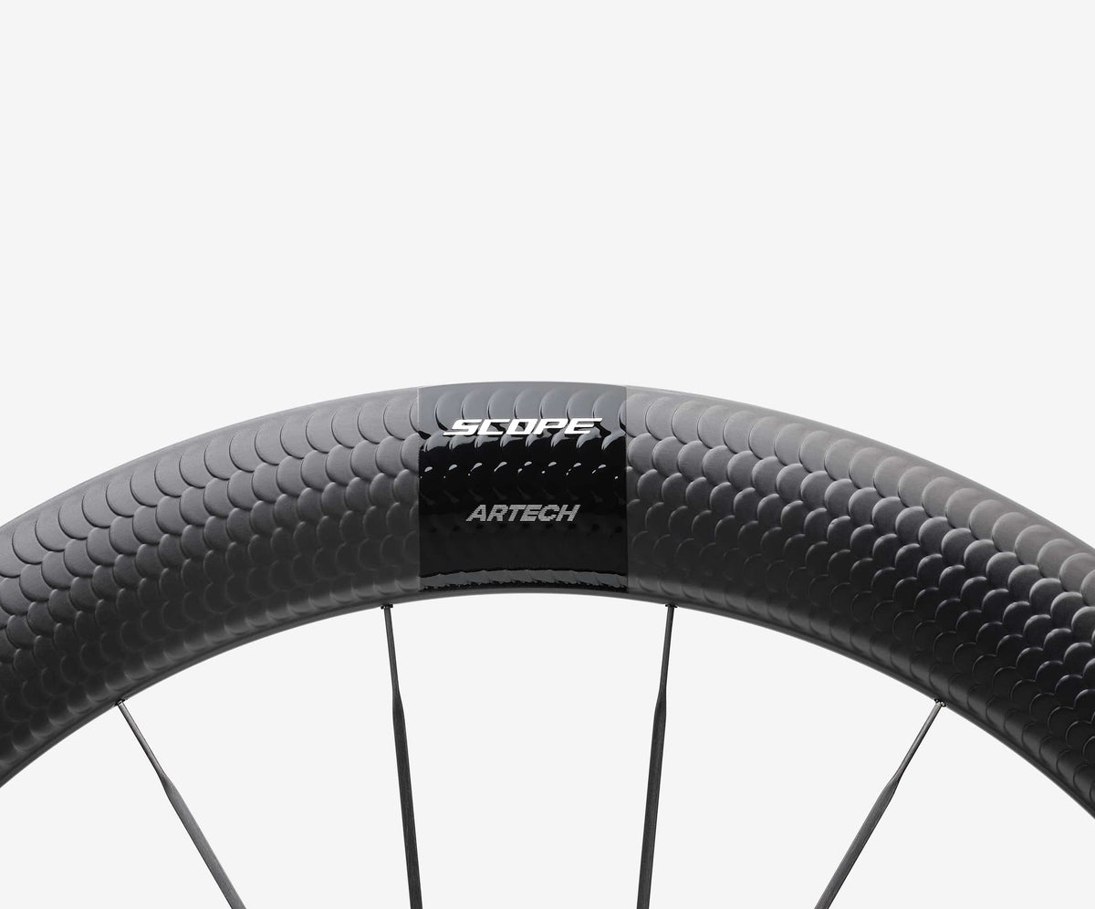 SCOPE ARTECH　６ ベアリング(セラミックスピード） Scope Artech 6 - Disc - Black - CeramicSpeed - Road Wheelset