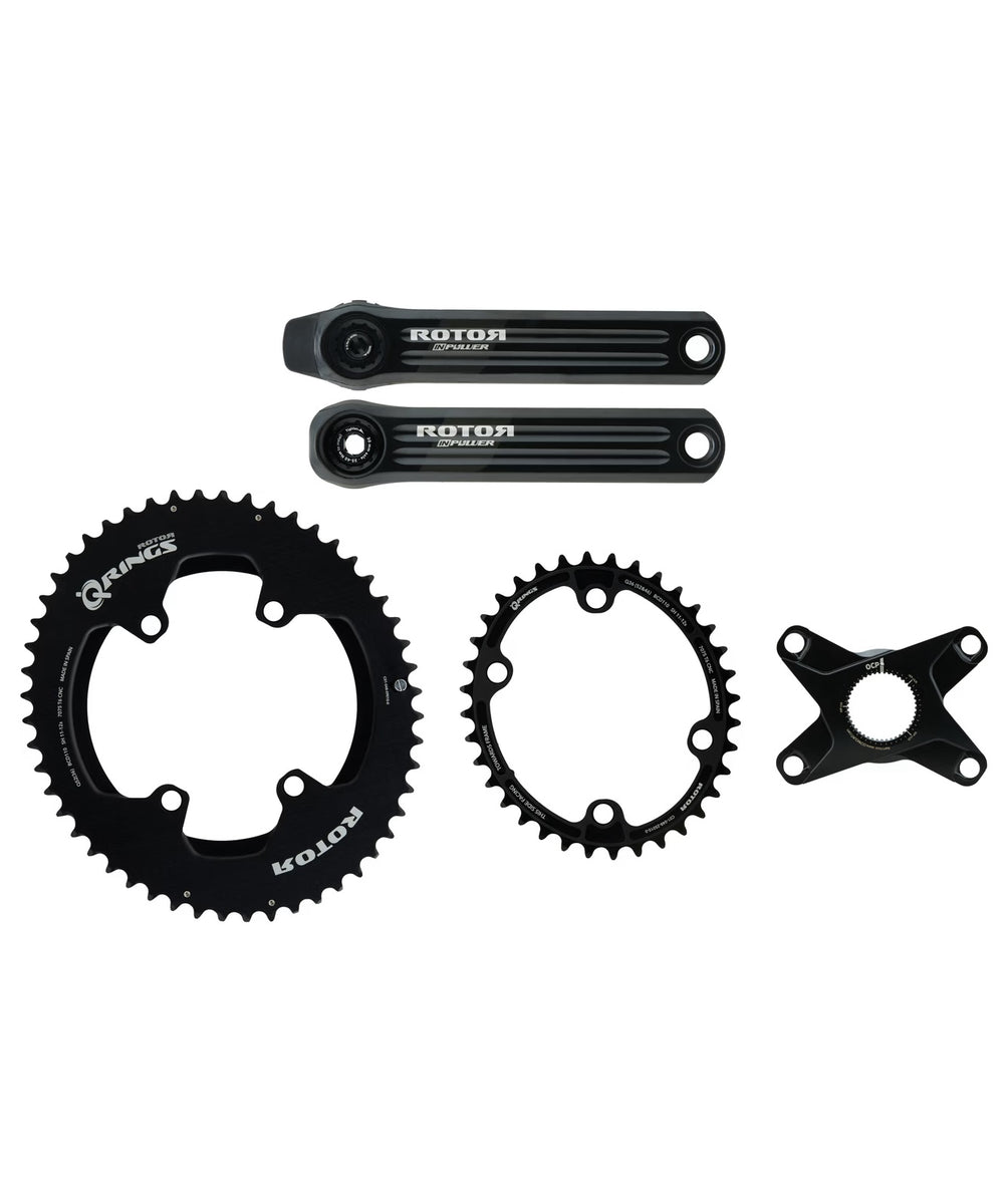パワメROTOR INPOWER Q-RINGS クランクセット 52/36 ROTOR INPOWER V3 CRANKS - Q-RING 52/36T SH12-11S – Ferrobike HK