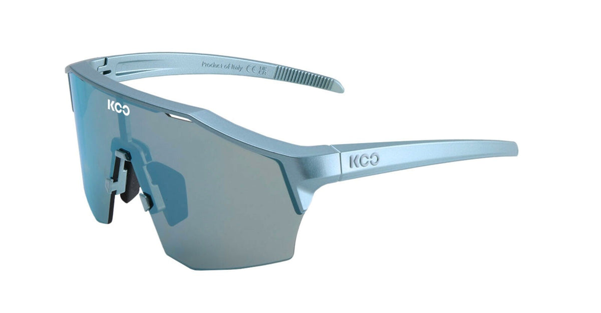 KOO ALIBI Sunglasses Galaxy Capsule Collection Metallic Light Blue
