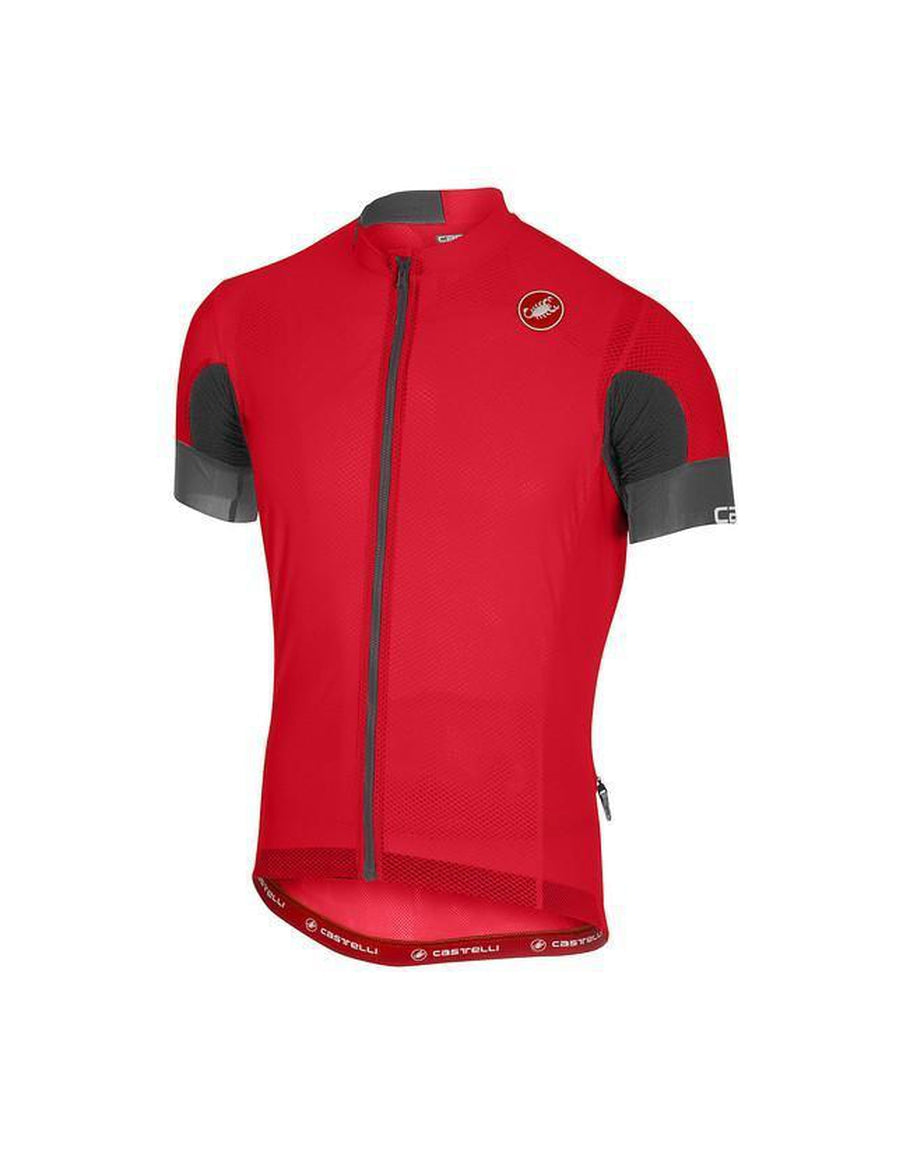 CASTELLI AERO RACE 4.1 SOLID JERSEY FZRed – Ferrobike HK