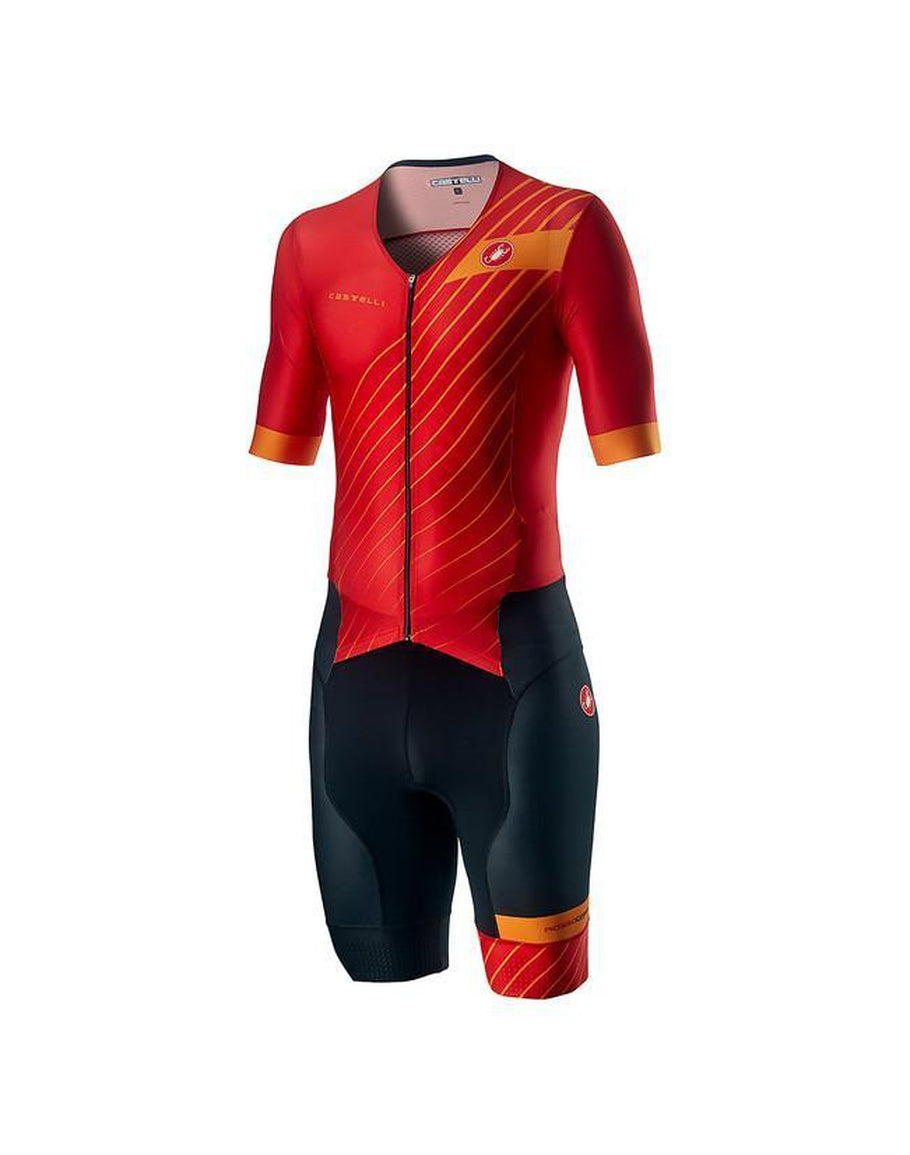 CASTELLI FREE SANREMO 2 SL SUIT RED FIERY RED – Ferrobike HK