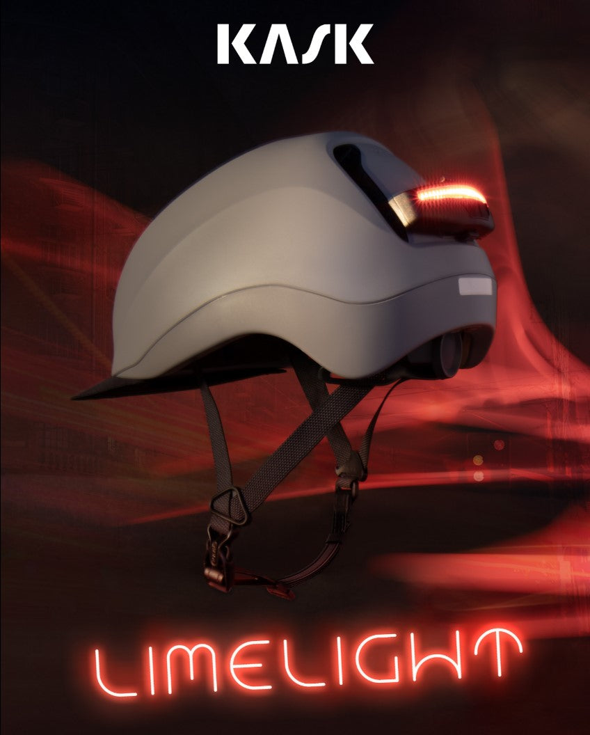 KASK 推出全新 Limelight 頭盔尾燈- 安全永遠是第一位,即使在城市叢林中也是如此