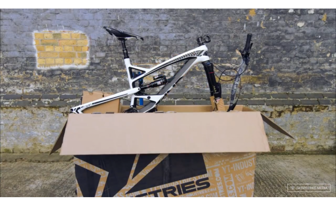 開箱組裝只需十五分鐘,YT 山地車的秘密竟在於一個紙箱 !