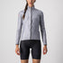 CASTELLI WOMEN'S ARIA SHELL W JACKET SILVER GRAY