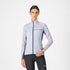 CASTELLI WOMEN'S SQUADRA STRETCH  W JACKET SILVER GRAY/DARK GRAY