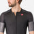 CASTELLI 男士 ENTRATA 6 短袖騎行衣 淺黑色/深灰色-煙灰色