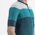 CASTELLI SEZIONE JERSEY DEEP TEAL/QUETZAL GREEN