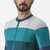 CASTELLI SEZIONE JERSEY DEEP TEAL/QUETZAL GREEN