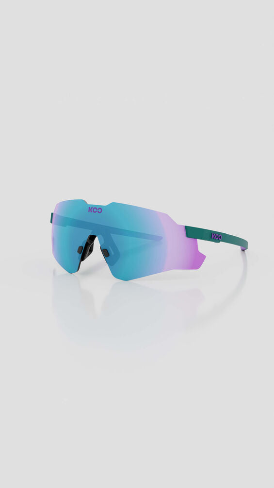 KOO NEBULA Sunglasses Teal Matt (Dark Turquoise MR Lenses