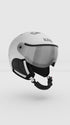 KASK PIUMA-R CHROME VISOR Chrome White/Silver (VISOR: Silver Mirror)