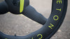 PRINCETON MACH 7580 TS V2 (Tri Spoke) Disc Tactic Racing Front+Rear Hub HG11 Ceramic Bearing Wheelset Matt Hi Vis Decal