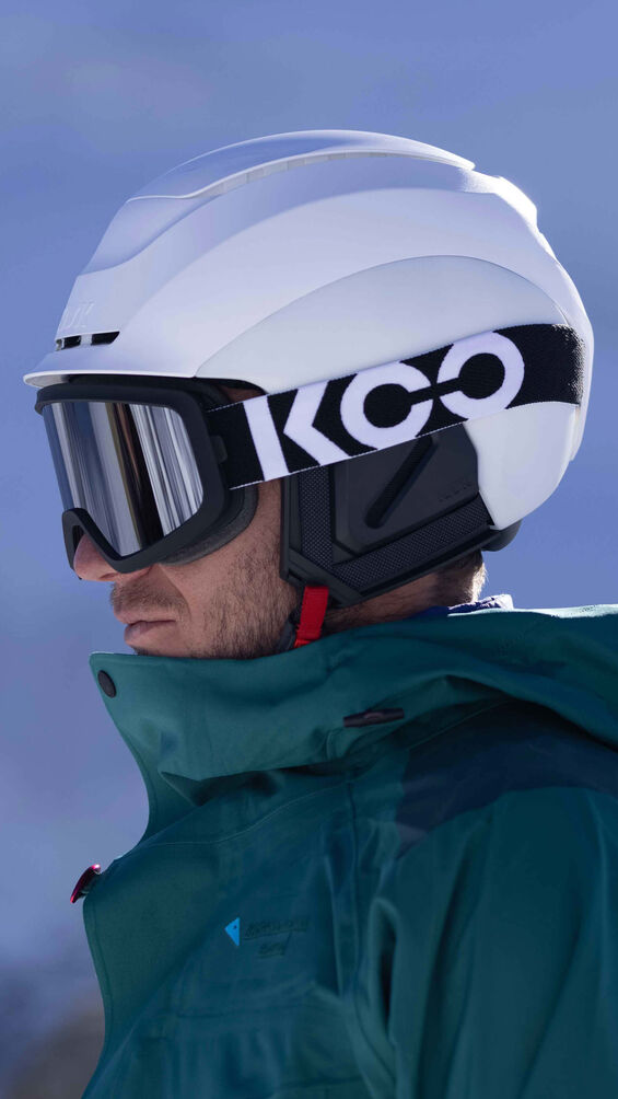 KOO ECLIPSE Snow Goggle Black (Silver Mirror Lens)