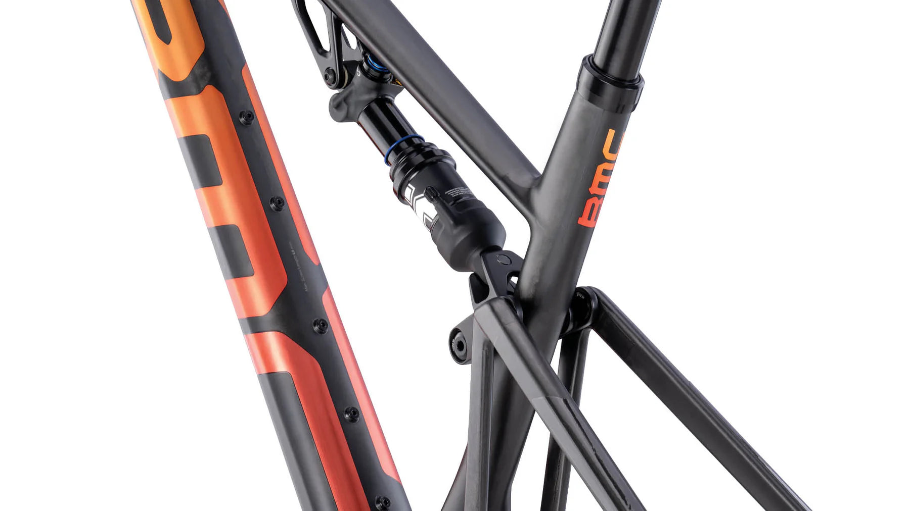 BMC Fourstroke R 01 Frameset VAR1 (cbn red ora) Carbon / Firestorm