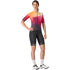 CASTELLI 女士 FREE SPEED 3 W 上衣 暗影黑/豔橙色-亮玫瑰