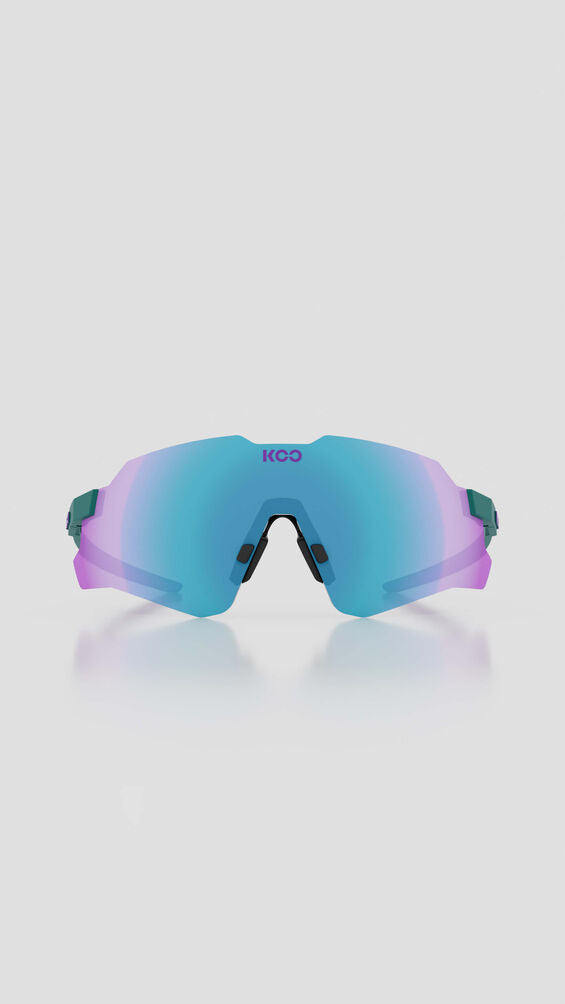 KOO NEBULA Sunglasses Teal Matt (Dark Turquoise MR Lenses