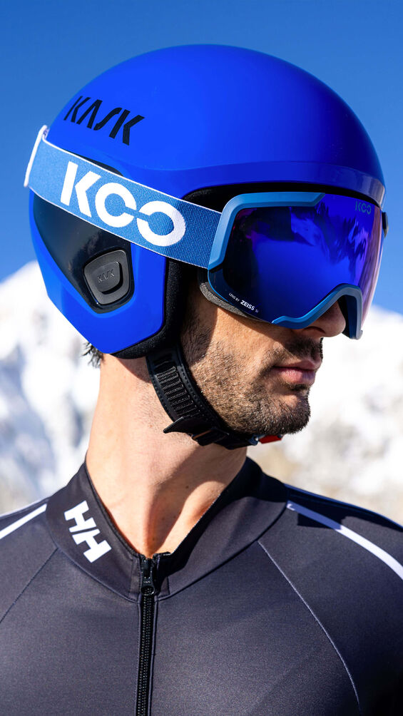 KOO ENERGIA Snow Goggle Black (Cobalt Blue Mirror Lens)