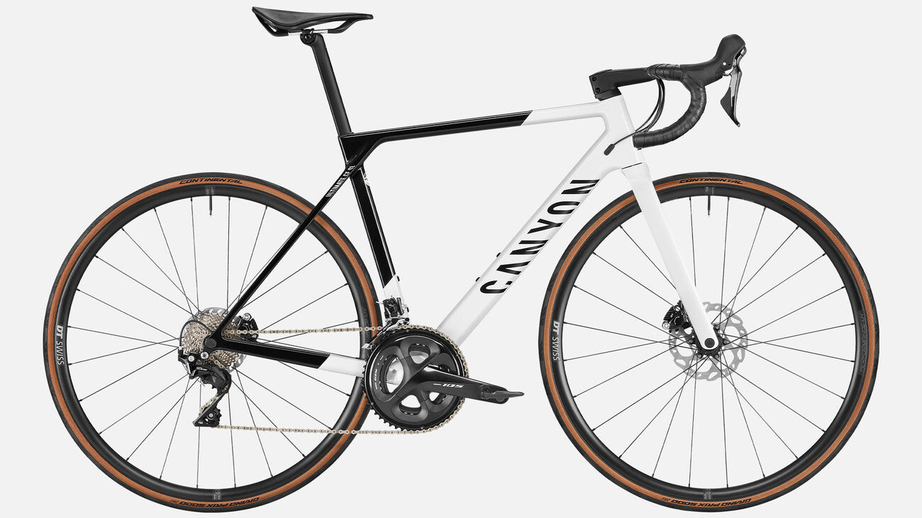 CANYON Ultimate CF SL 7 (105 R7100 12s, DT AL) Black Snow