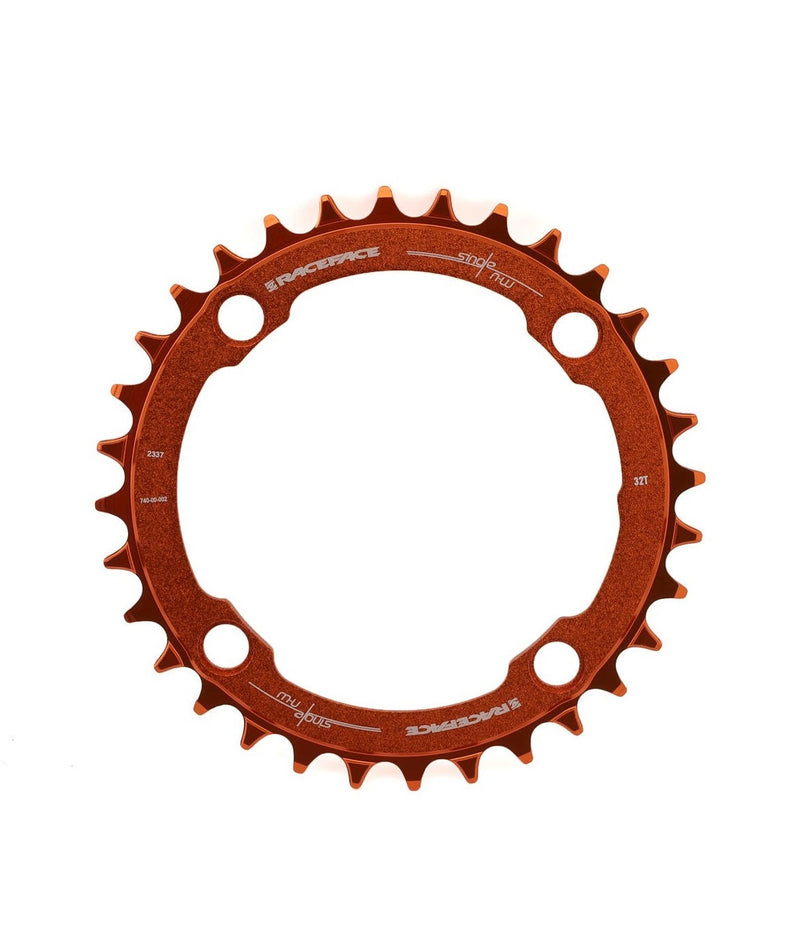 RACEFACE クランク オレンジ レースフェイス　pcd 94 RACEFACE CHAINRING SINGLE NARROW/WIDE BCD104 32T 10-12S ORANGE