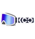 KOO ECLIPSE Snow Goggle White/Navy (Iridium Mirror Lens)