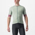 CASTELLI ENTRATA VI  單車衫 短袖騎行衣 軍綠色/紅酒色-銀色