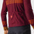 CASTELLI UNLIMITED THERMAL JERSEY BORDEAUX/GOLDENROD-ORANGE