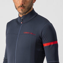 CASTELLI FONDO 2 LS JERSEY FZ SAVILE BLUE/RED REFLEX – Ferrobike HK