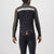 CASTELLI ALPHA RoS 2 LIGHT JACKET MILITARY GREEN/FIERY RED-BLACK