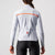 CASTELLI SINERGIA 2 LS JERSEY FZ SILVER GRAY/BRILLIANT PINK
