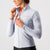 CASTELLI SINERGIA 2 LS JERSEY FZ SILVER GRAY/BRILLIANT PINK