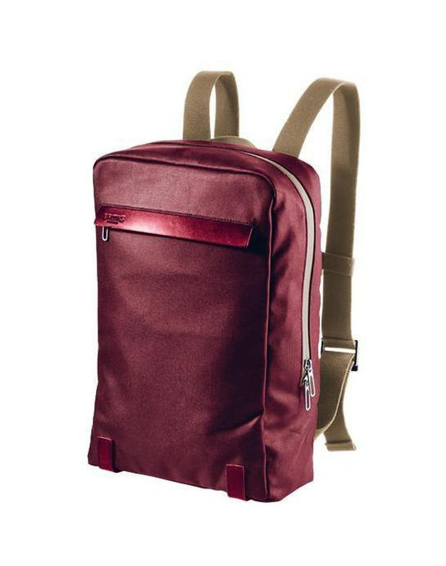 brooks england pickzip leather backpack Brooks PICKZIP Daypack Chianti/Maroon