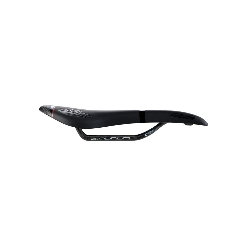Selle San Marco ASPIDE Open-Fit Carbon FX - Carbon DNA Rail Saddle