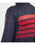 ALE PR-R SOMBRA WOOL THERMO LS JERSEY BLACK-BORDEAUX