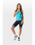 ALE SOLID COLOR BLOCK LADY TOP TURQUOISE
