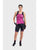ALE SOLID TRIANGLES LADY TOP FLUO PINK-PURPLE