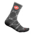 CASTELLI DOPPIO C 15 SOCKS GRAY