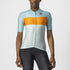 CASTELLI AERO PRO WOMEN JERSEY LIGHT ACQUA/POP ORANGE/SKYLIGHT