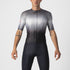 CASTELLI AERO RACE 6.0 JERSEY LIGHT BLACK DARK GRAY