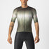 CASTELLI AERO RACE 6.0 JERSEY MILITARY GREEN LIGHT BLACK