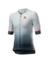 CASTELLI AERO RACE 6.0 JERSEY SILVER GRAY DARK GRAY