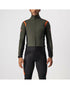 CASTELLI ALPHA RoS 2 JACKET MILITARY GREEN FIERY RED-SILVE