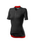 CASTELLI ANIMA 3 JERSEY LIGHT BLACK RED