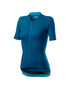 CASTELLI ANIMA 3 WOMEN JERSEY MARINE BLUE CELESTE