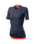 CASTELLI ANIMA 3 WOMEN SS JERSEY DARK STEEL BLUE BRILLIANT PINK