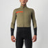 CASTELLI BETA RoS JACKET OLIVE GREEN/BLACK-FIERY RED