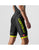 CASTELLI COMPETIZIONE KIT BIBSHORT BLACK/ELECTRIC LIME