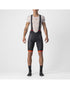 CASTELLI COMPETIZIONE KIT BIBSHORT BLACK/FIERY RED
