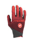 CASTELLI CW 6.1 CROSS GLOVES RED