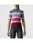 CASTELLI DOLCE JERSEY WOMEN LIGHT STEEL BLUE/BORDEAUX