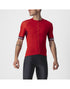 CASTELLI ENTRATA VI JERSEY RED/BORDEAUX/IVORY